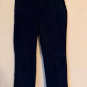 Eddie Bauer Black Straight-Leg Trousers